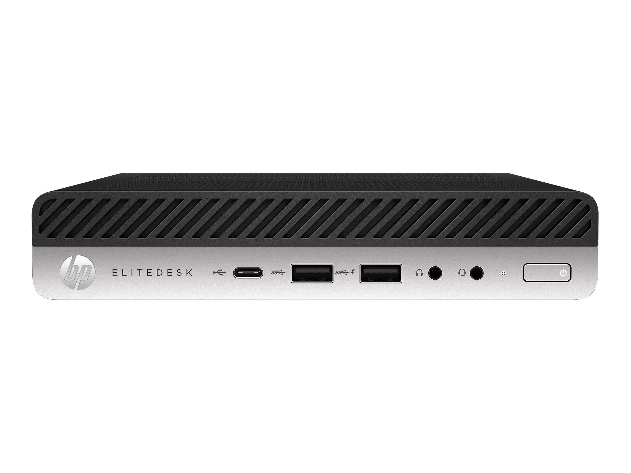 HP 4CB31UT#ABA EliteDesk 800 G4 Mini Intel Core i5 8500T 2.1 GHz Mini PC's, 8 GB RAM, Windows 10 Pro